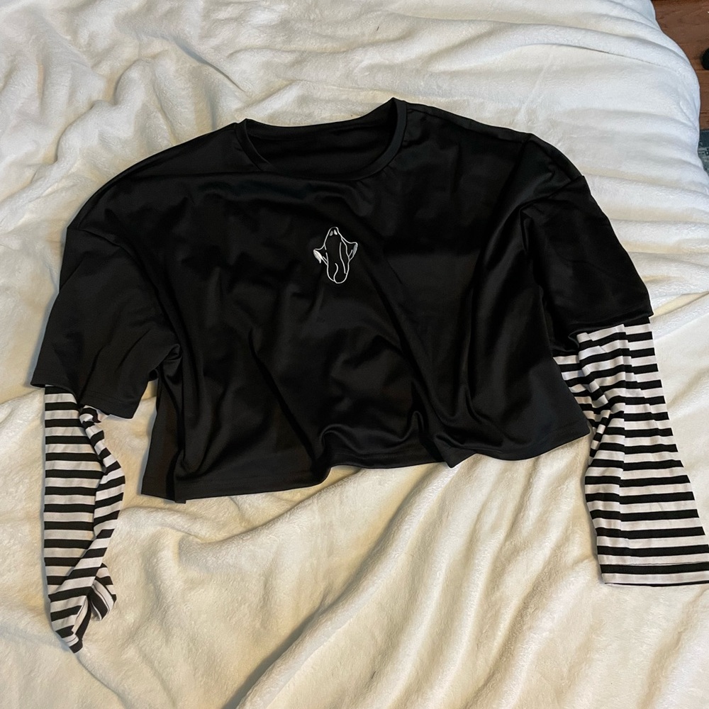 Boo Ghost Fall Crop Top